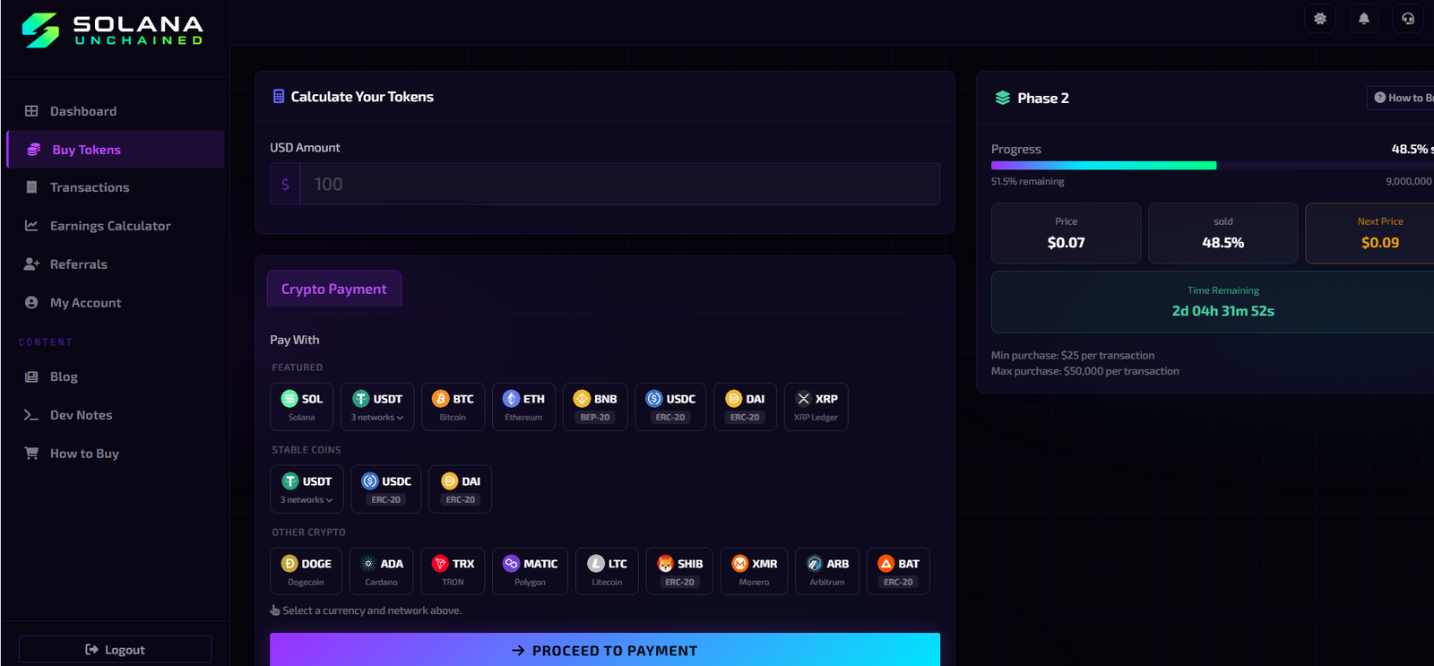 Choose Payment Method